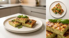 Zucchetti-Frittata aus der Heissluftfritteuse – in 12 Minuten saftig & würzig