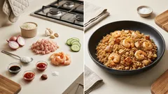 Gebratener Reis mit Garnelen – schnell aus der Pfanne, wie im Lieblingsrestaurant