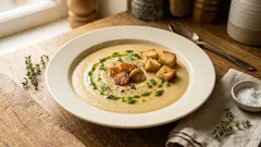 Sämige Gemüsesuppe mit Röstaroma – so wird sie besonders aromatisch