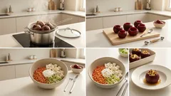 Gefüllte Rote Bete aus dem Ofen: Linsen-Feta-Füllung, die richtig satt macht