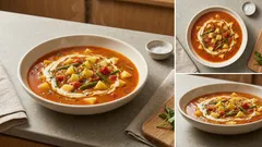 Bunte Gemüsesuppe mit Kartoffeln – leicht, cremig und perfekt zum Vorkochen