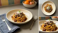 Kräftige Sauce Bolognese wie in Italien – mit Rotwein und 1 Stunde Schmoren