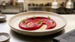 Cremiges Rote-Bete-Püree mit Zwiebel und Knoblauch – so bleibt die Farbe schön