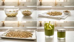 Pistazienpaste selber machen – nur 3 Zutaten, perfekt für Glacé, Cremen und Gebäck