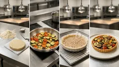 Gemüsekuchen mit Mürbeteig: knuspriger Boden, saftiger Gemüsebelag – gelingt immer