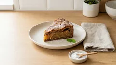 Gedeckter Vollkorn-Apfelkuchen: saftig, leicht säuerlich und ganz unkompliziert